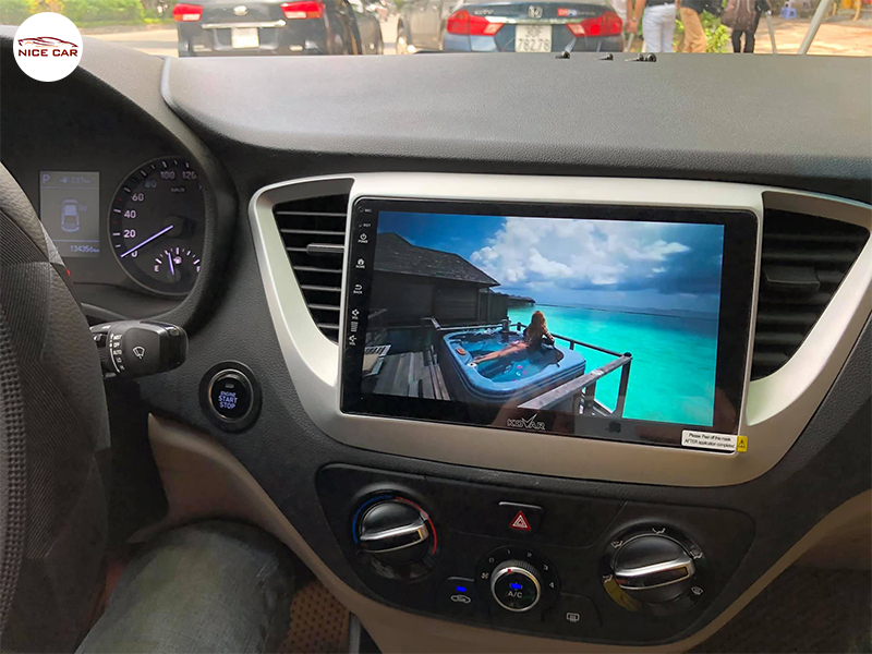Man hinh Android xe Hyundai Accent 2021