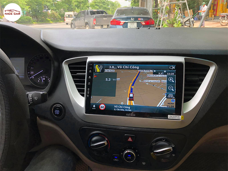 Man hinh Android xe Hyundai Accent 2021