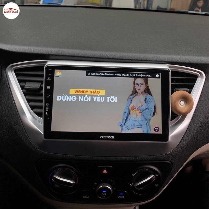 Man hinh Android xe Hyundai Accent 2021