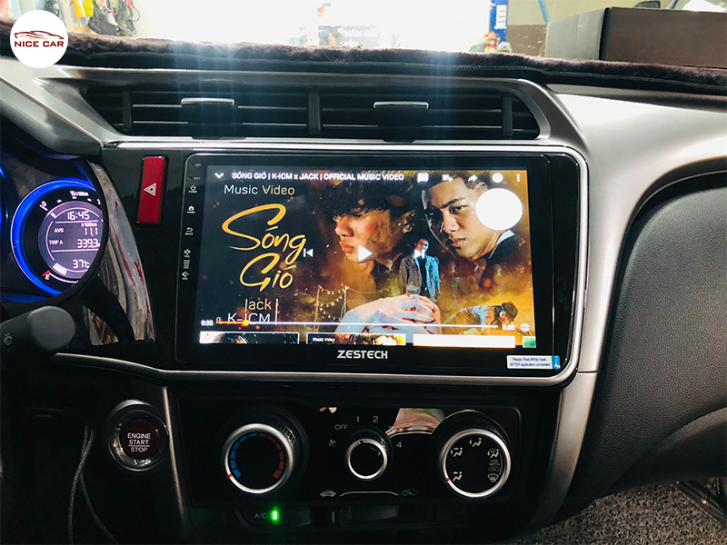 Man hinh Android Zestech xe Honda City