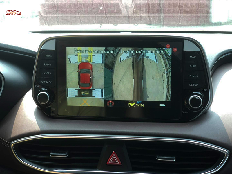 Camera 360 do xe Hyundai Santafe 2020