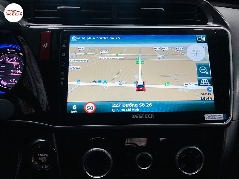 Man hinh Android Zestech xe Honda City