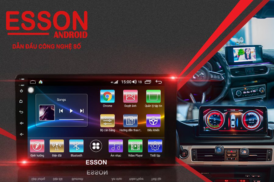 man hinh android esson gia re