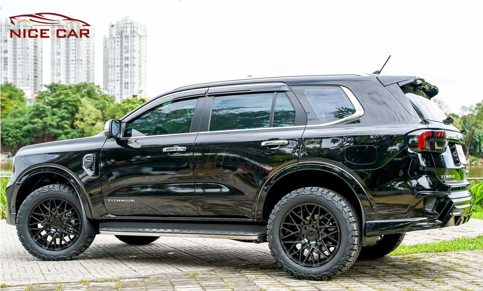 độ mâm lốp cho Ford Everest 2023