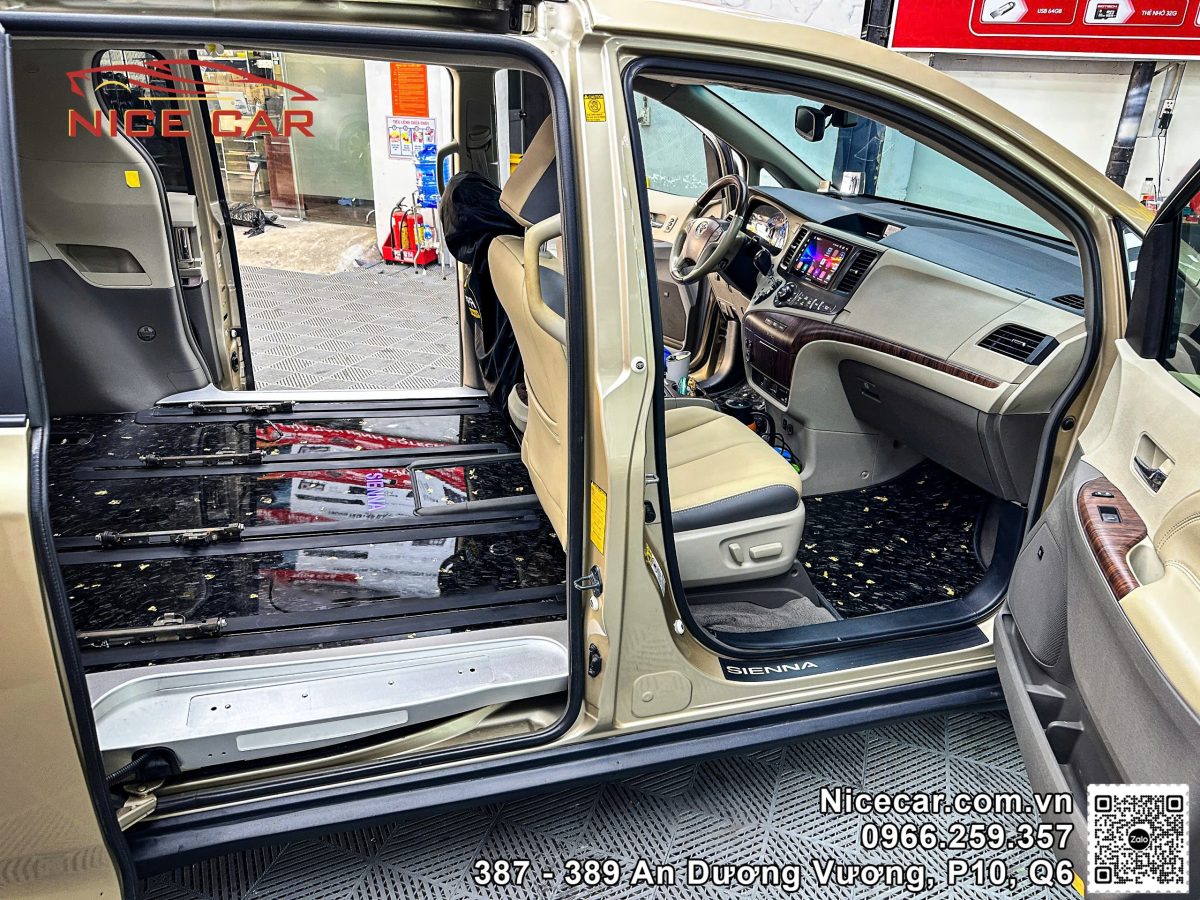 Sàn carbon xe Sienna thương gia