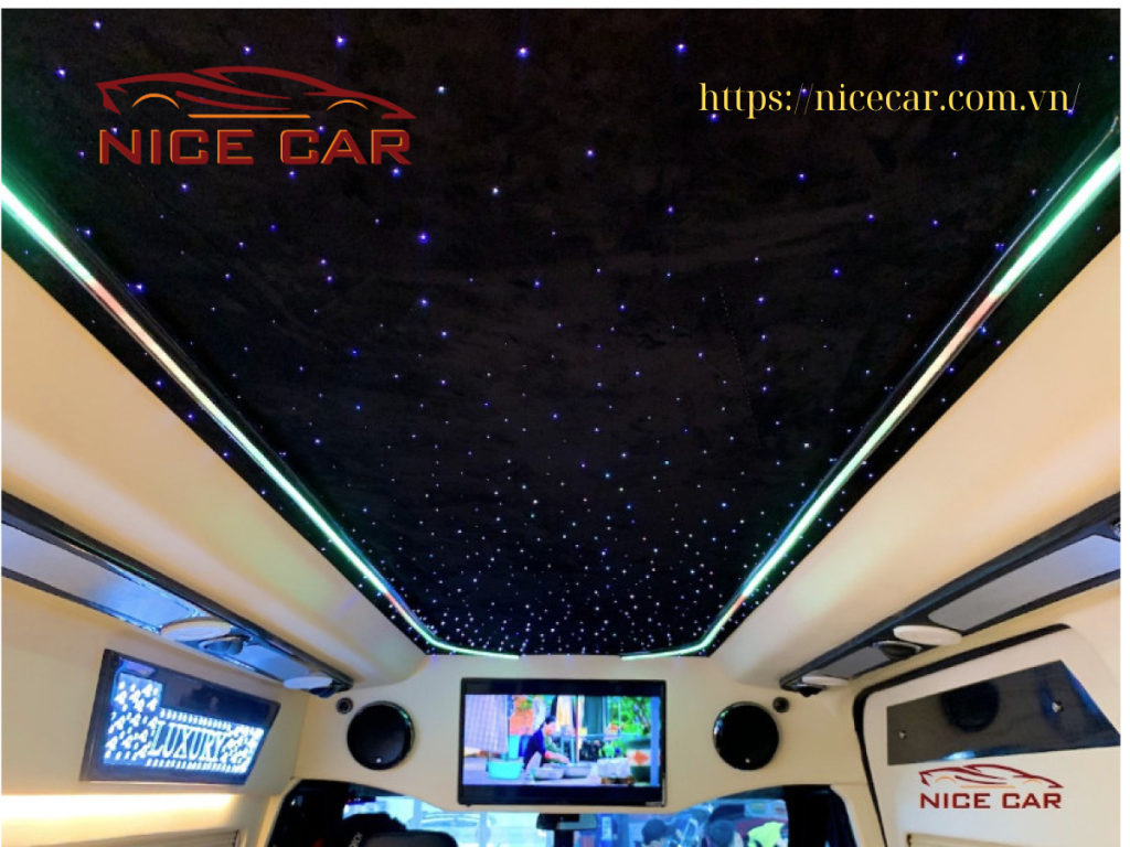 Tivi ốp trần cho ford transit
