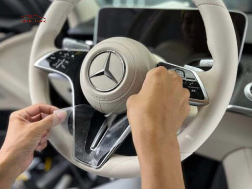 Dán ppf nội thất cho xe Mercedes