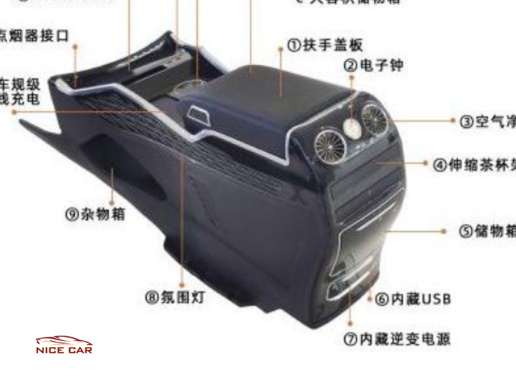 Tủ lạnh trên xe Mercedes