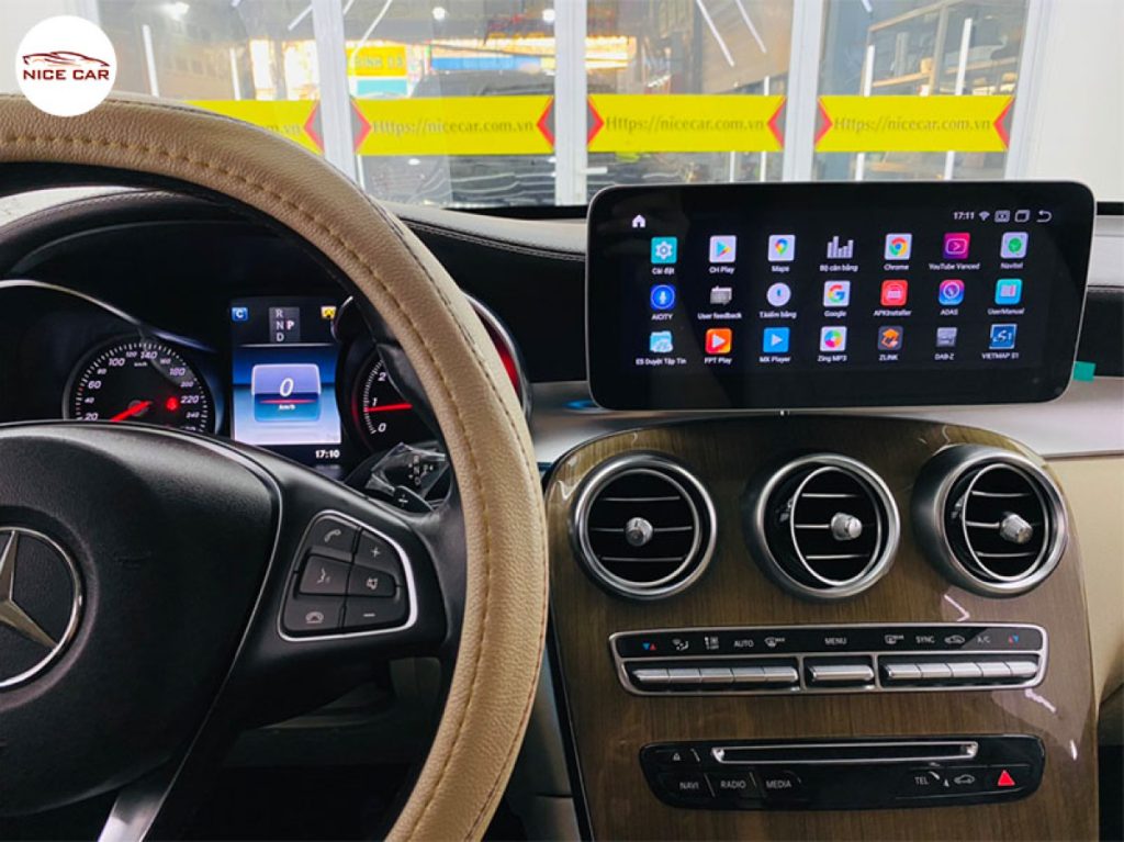 Màn Hình Android Theo Xe Mercedes GLC