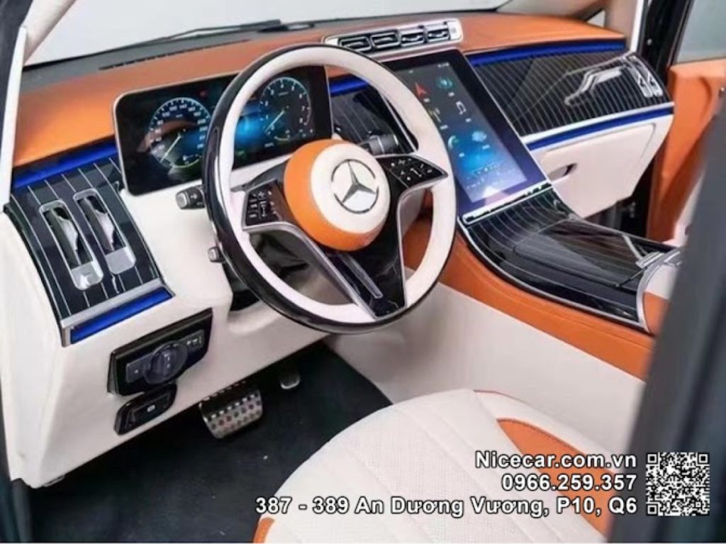 Nâng cấp nội thất xe Mercedes V