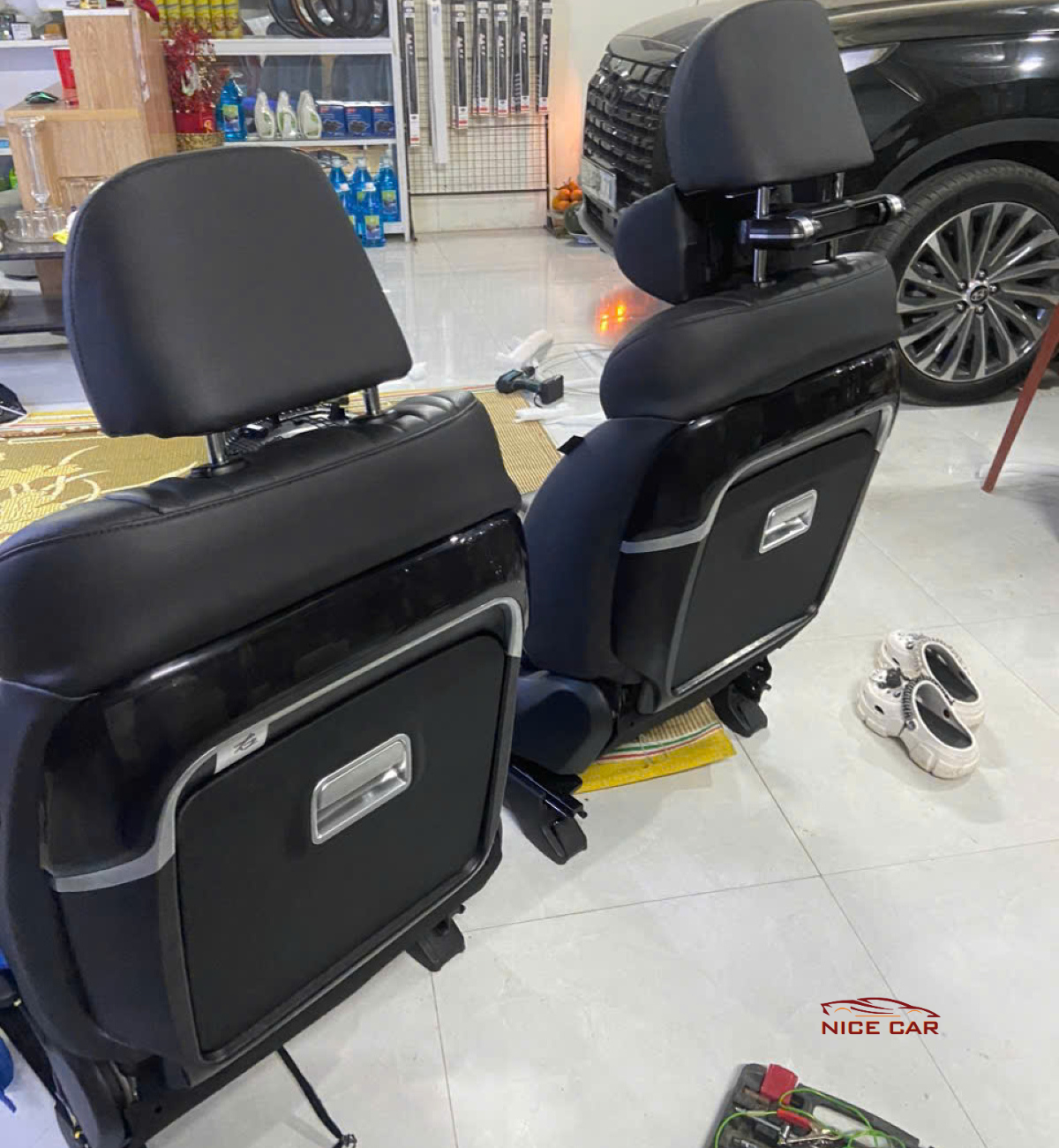 Bàn làm việc trên palisade