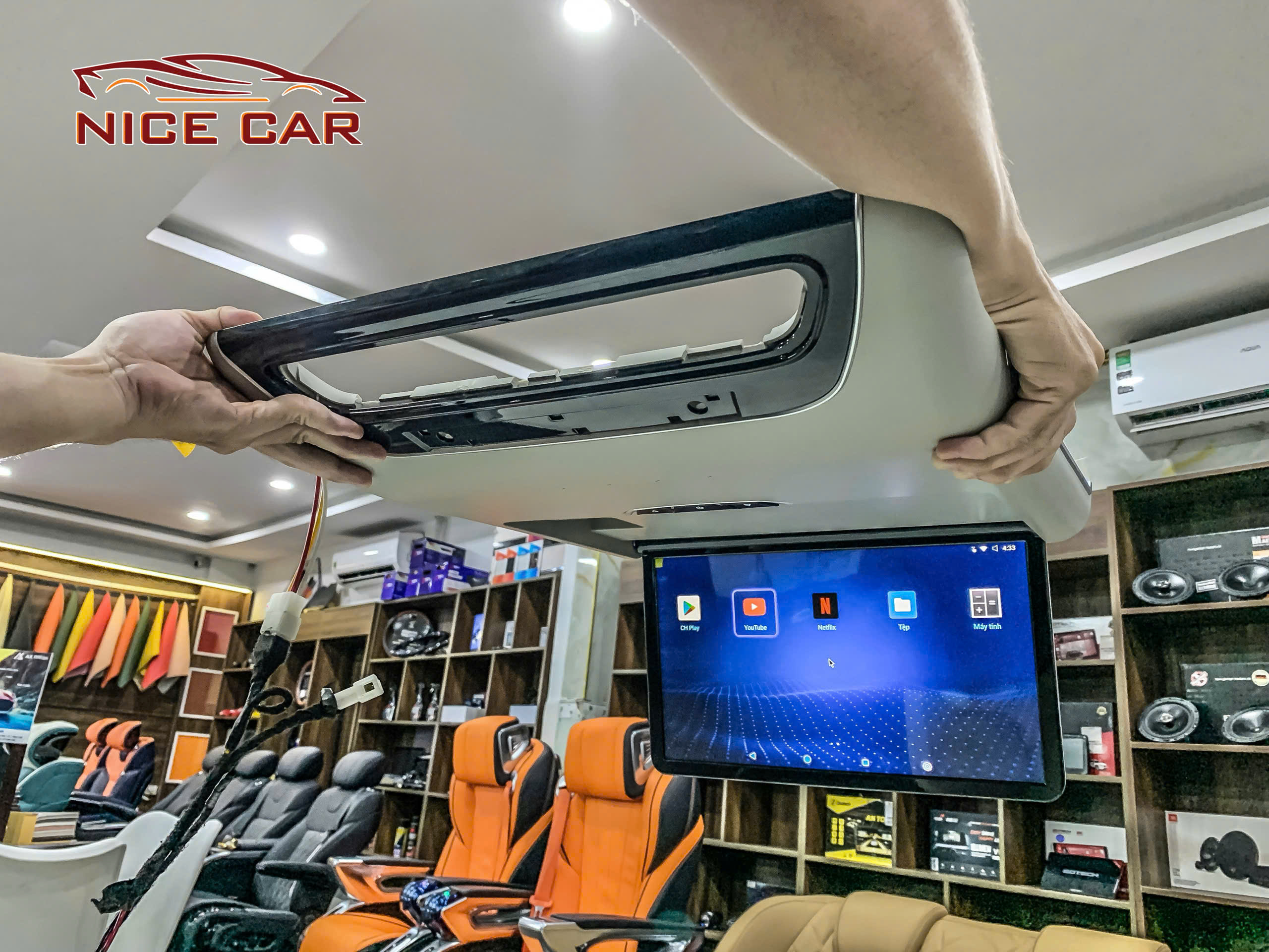 màn hình ốp trần gac m8